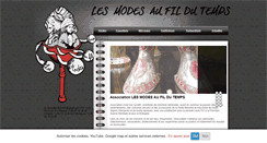 Desktop Screenshot of les-modes-au-fil-du-temps.com